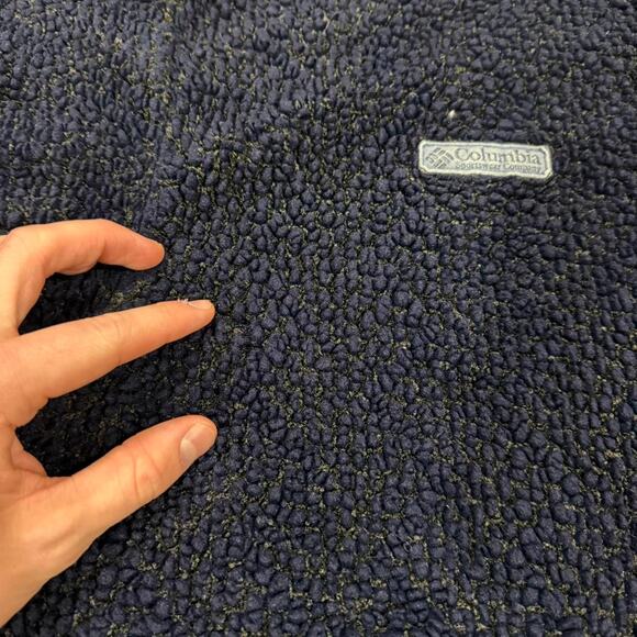 Vintage 90s USA Columbia Sportswear Heavyweight Outerwear Fleece Zip Up Size.XL - Picture 4 of 8